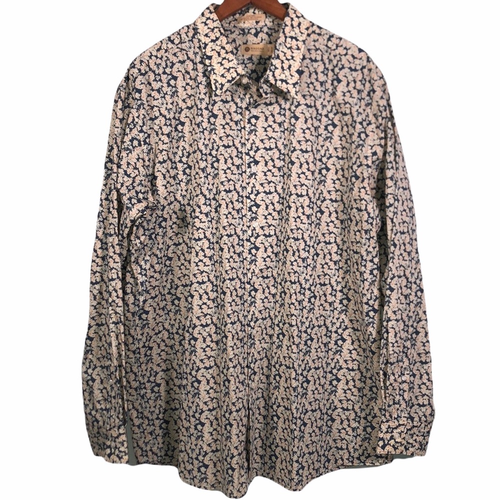 Haggar Men’s Button Down Shirt Size 18 1/2 36/37